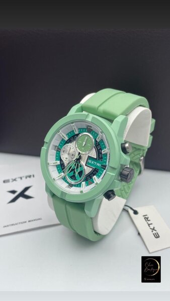 Montre sportive verte Extri