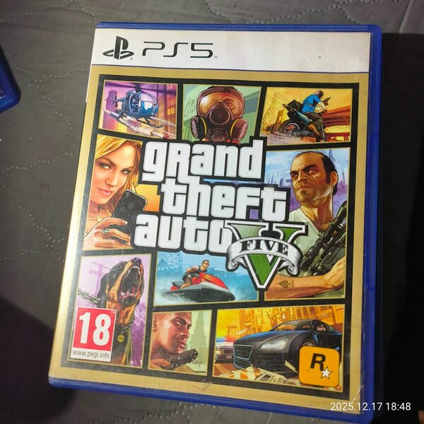 Cd GTA 5 PS5