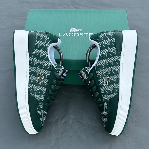 Baskets Lacoste Vertes Style