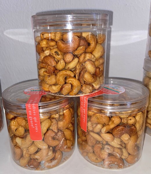 Noix de cajou grillées croquantes