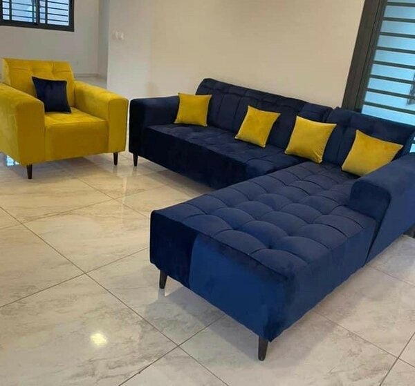 Canapé d'angle 5 places