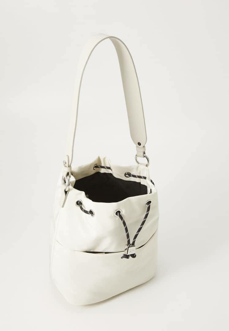 Sac seau blanc élégant