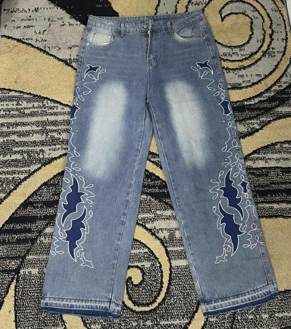 Jeans décorés élégants