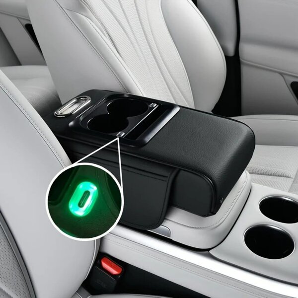 Accoudoir de voiture LED