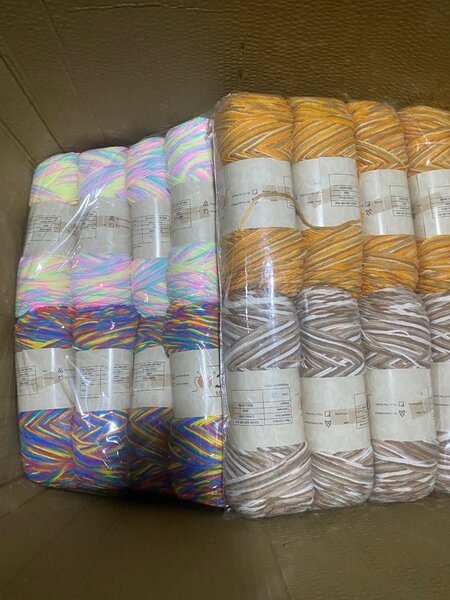 200g multicolor yarn