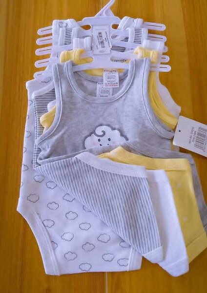 Body bébé 5 pièces coton