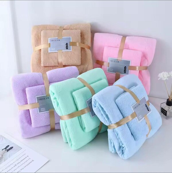 Ensemble de serviettes douces