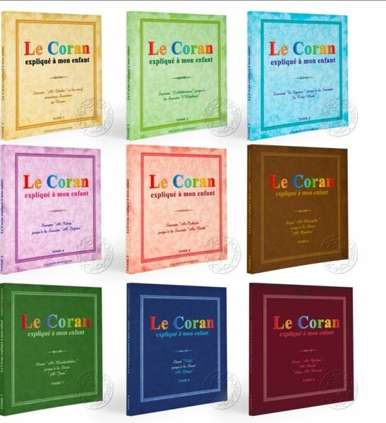Collection de livres Le Coran