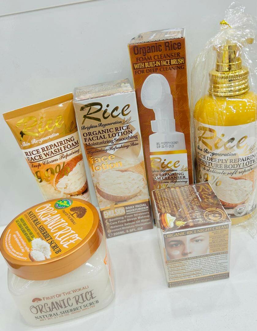 Gamme de produits pour le corps