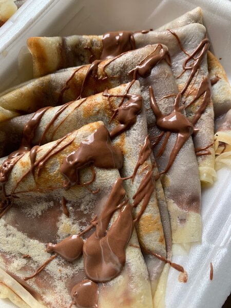 Crêpes au Nutella délicieuses