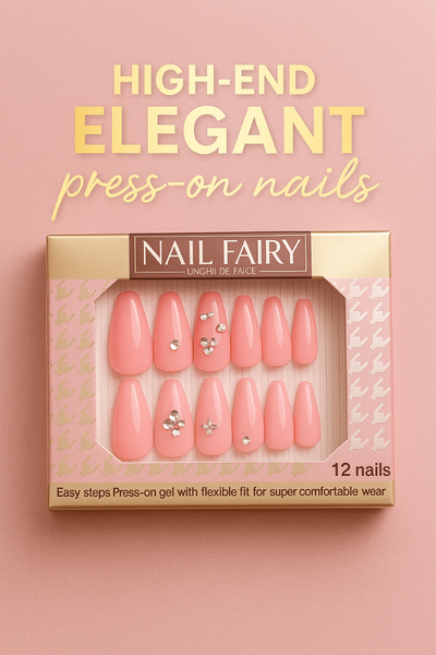 Ongles Faux Élégant Nail Fairy