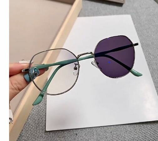 Lunettes photochromique anti-lumière bleu avec étui