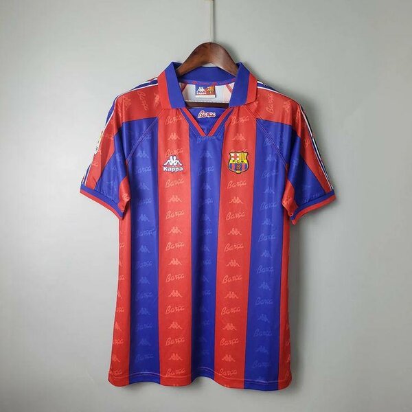 Maillot FC Vintage Rouge Bleu