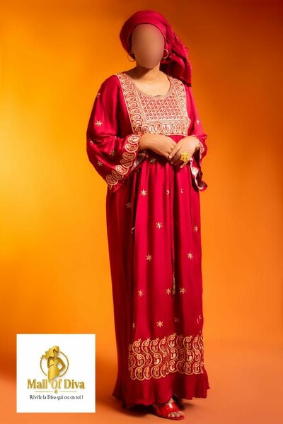 Robe Longue en coton Femme