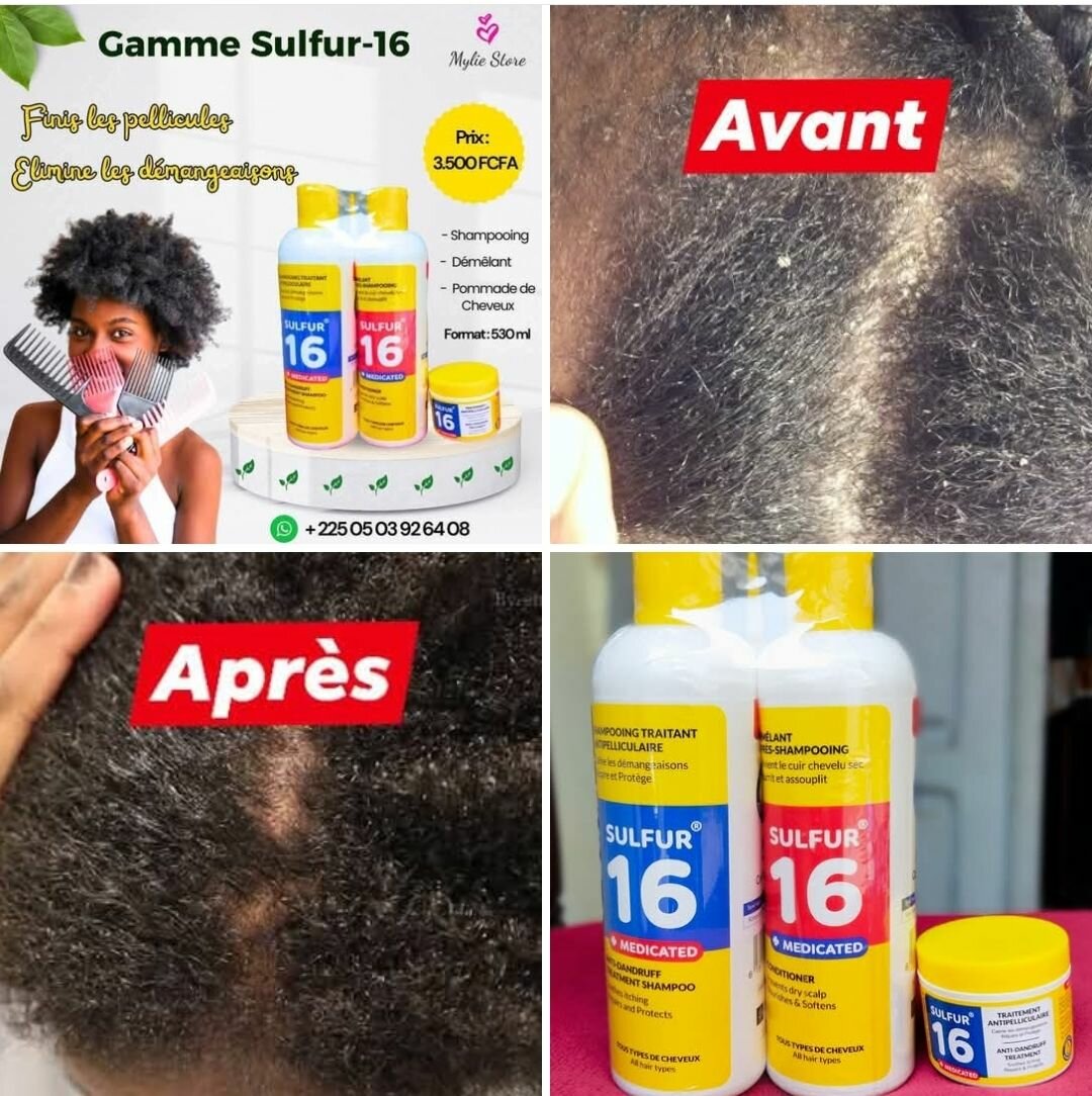 Traitement Antipelliculaire Sulfur-16