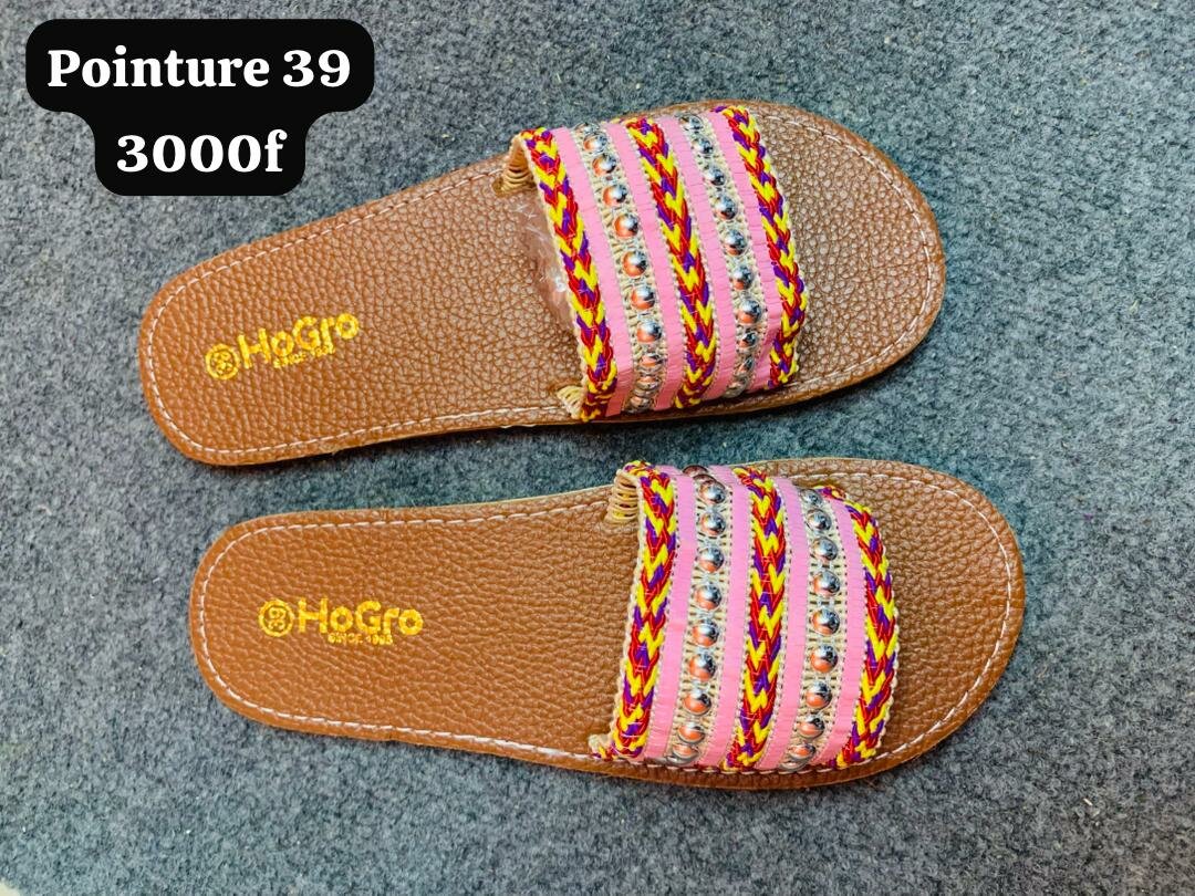 Sandales Ethniques Colorées