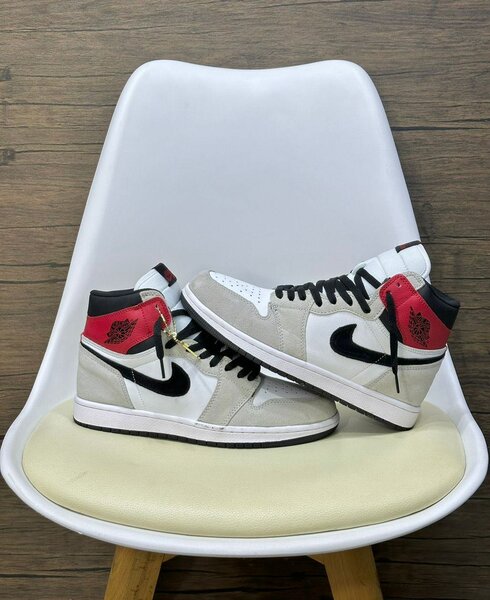 Jordan 1 Long grey/white/ black, All sizes available