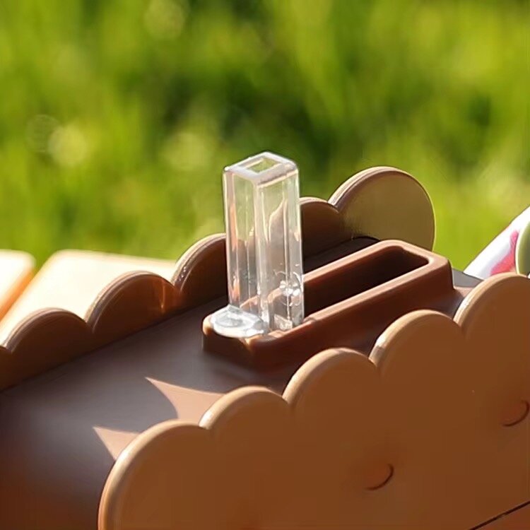 Bouteille à paille biscuit mignonne