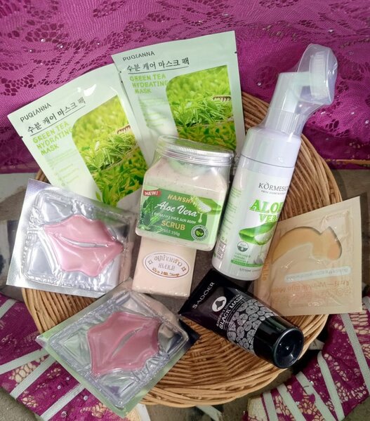 Ensemble de soins pour le visage hydratant