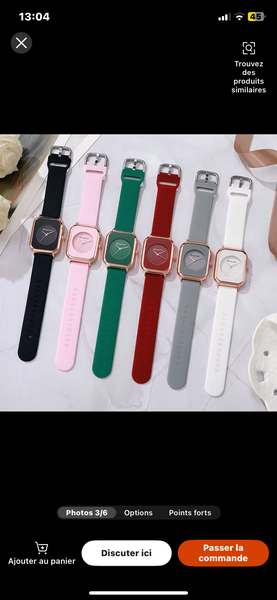 Montre Connectée Colorée