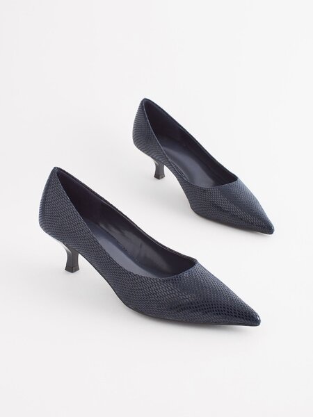 Croc kitten heel from Next