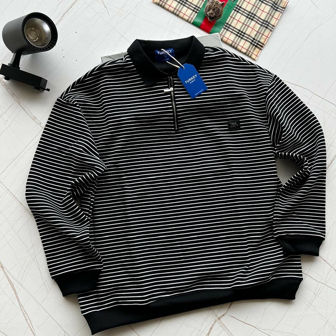 TURKEY PULLOVER WITH POLAR NECK