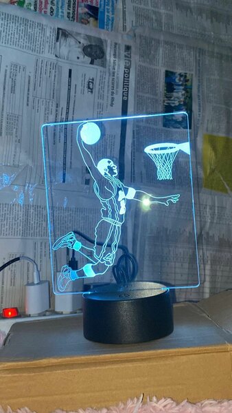 Lampe 3D Basket LED