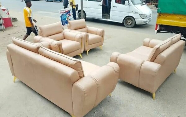 Ensemble de Canapés en Cuir Élégants