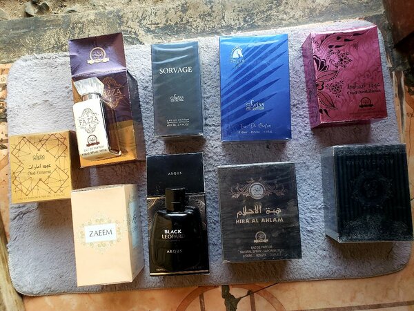 Arabic perfumes  price range k90 to k300