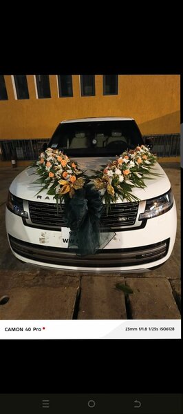 Décoration Florale Auto Mariage