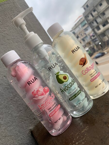 RUA Lotions Amino, Avocado, Collagen