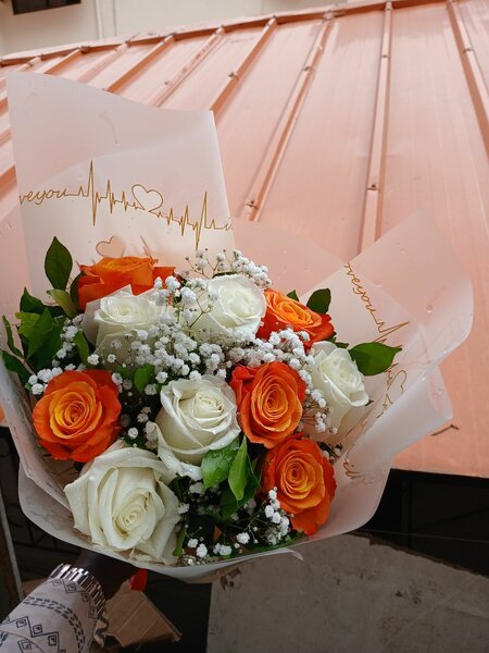 Bouquet de roses élégant