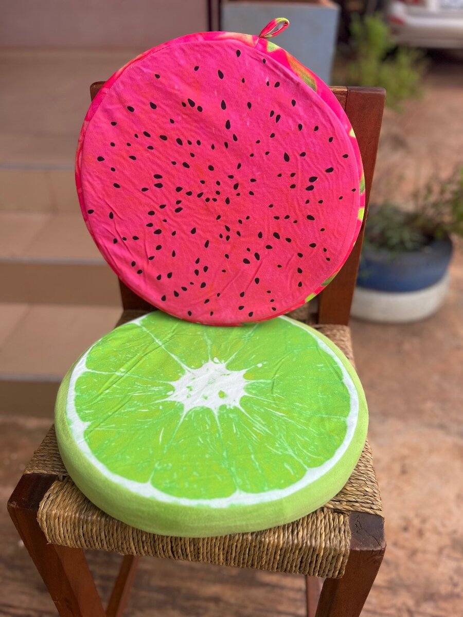 3D Fruits Push Pillows