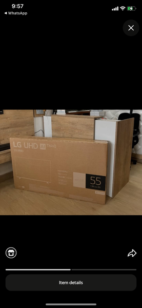 55" LG 4K UHD SMART TELEVISION