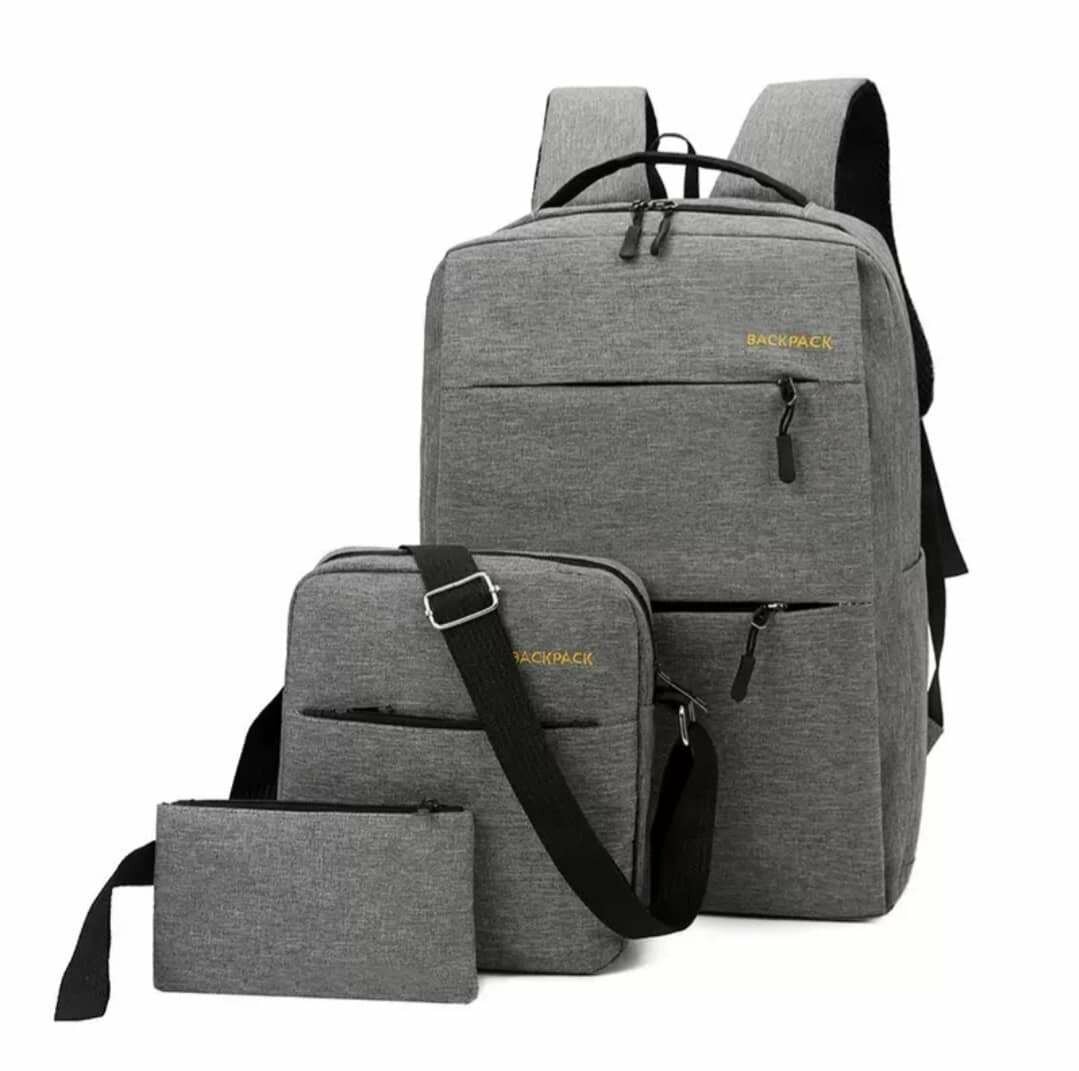 Three pieces backpack