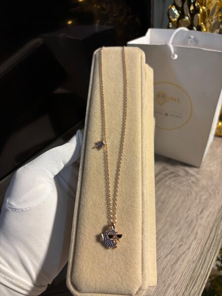 Stainless steel unisex necklace