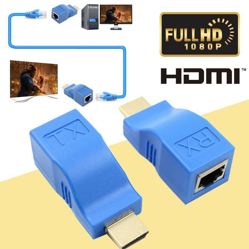 Adaptateur HDMI Ethernet 1080P