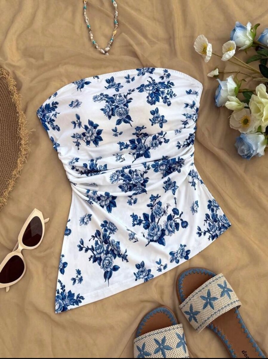 Top bustier élégant femme