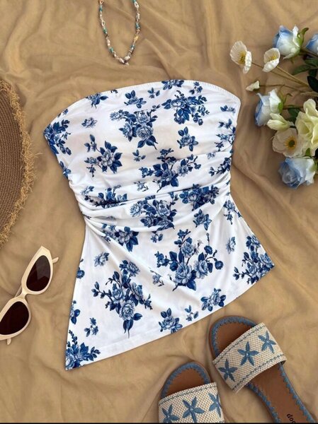 Top bustier élégant femme