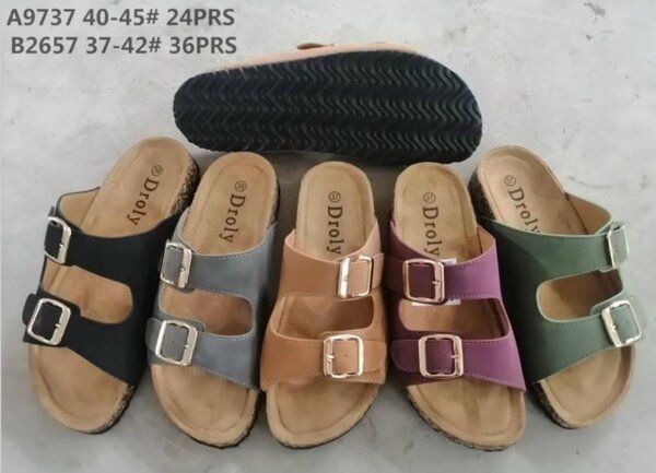 Sandales Confortables en Cuir