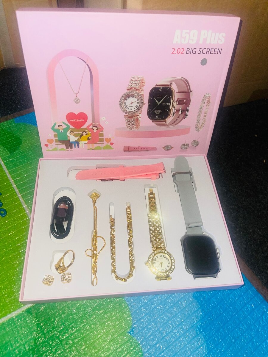 A59 Plus Smart Watch Set