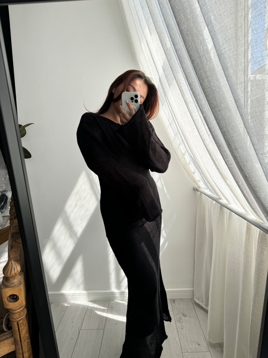 Платье с подкладом