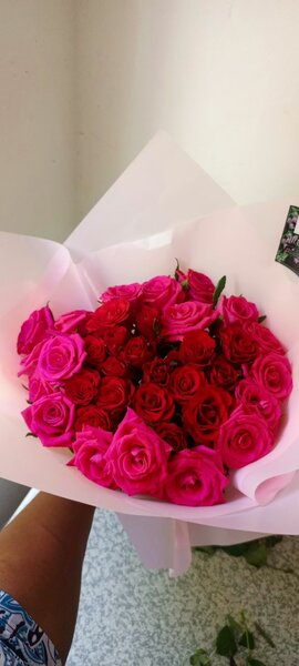 30 Pink Roses