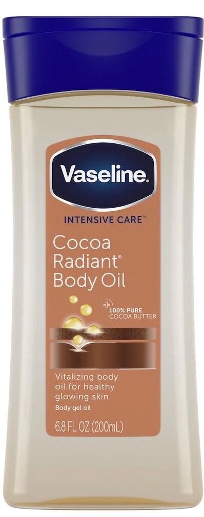 VASELINE COCOA RADIANT BODY OIL 200ML