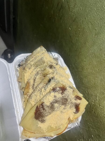 Crêpes nutella + cerelac