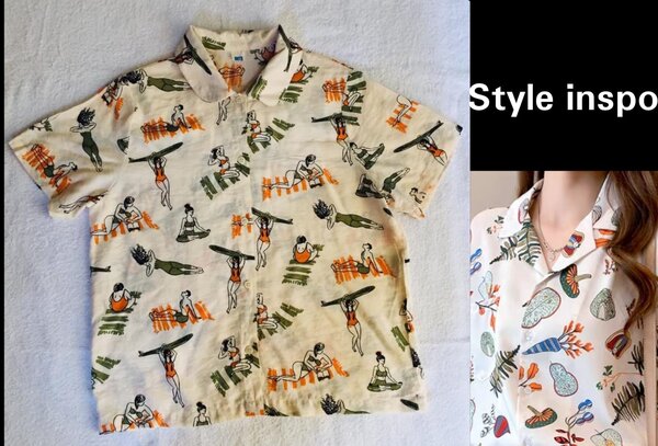 Salaula crop tops and tops