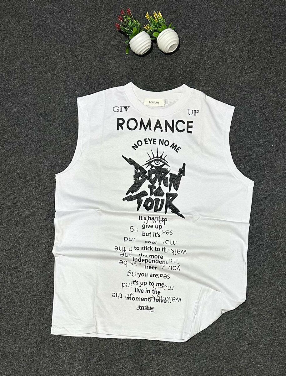 Débardeur sans manches imprimé