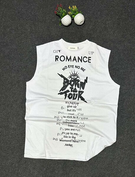 Débardeur sans manches imprimé