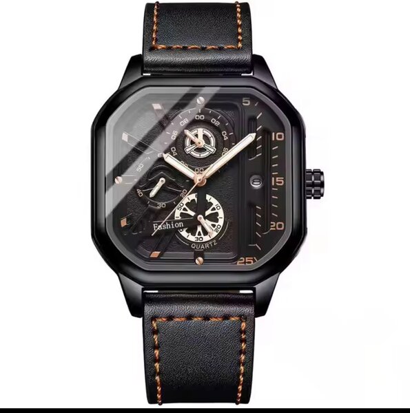 Montre Homme Élégante Cuir