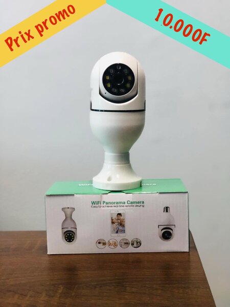 Caméra ampoule 360 degré